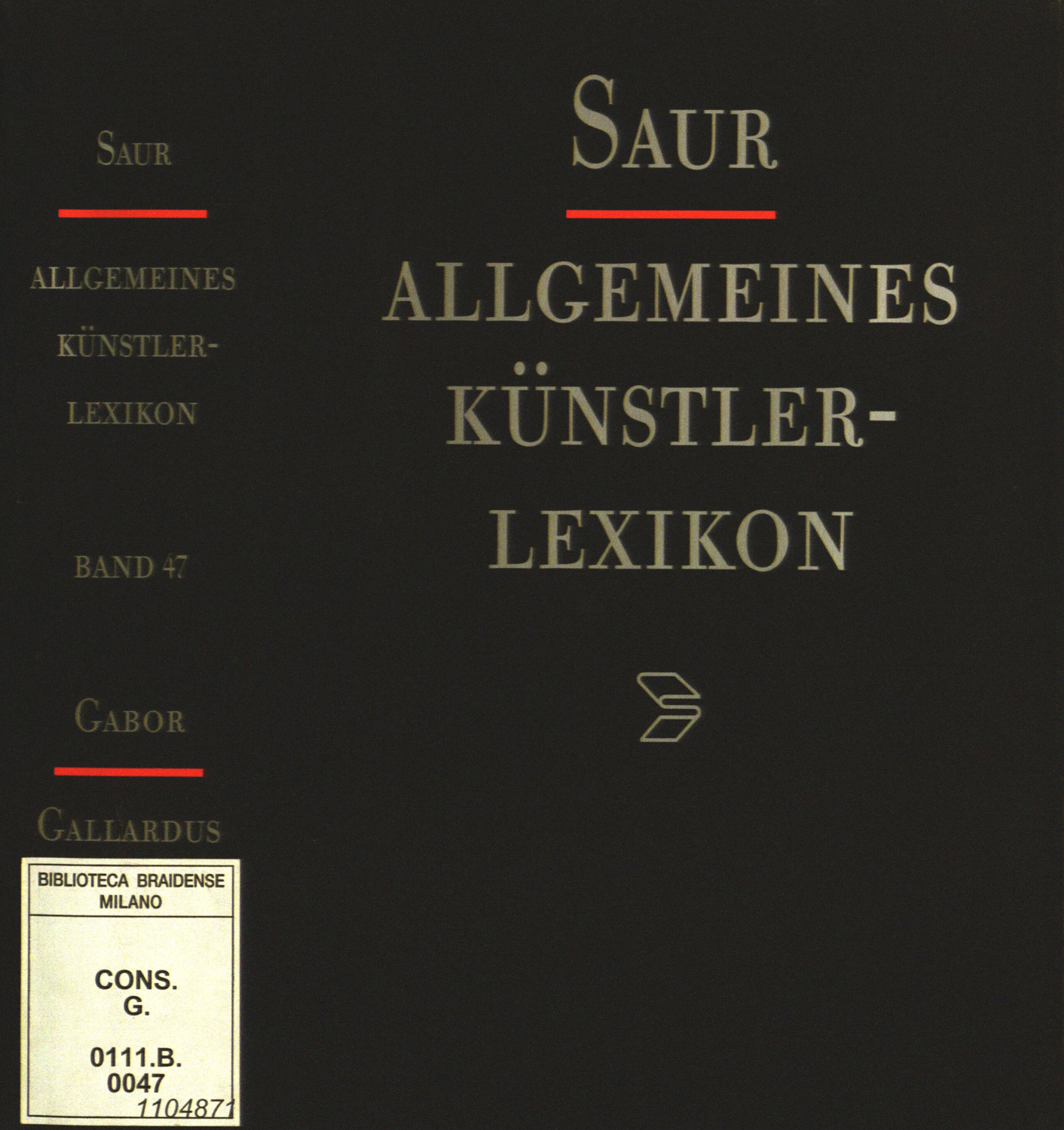 2005 ALLGEMEINES KUNSTLER LEXIKON